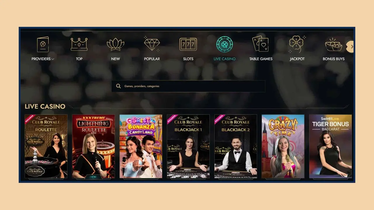 Die Spielebibliothek des Dolly Casinos verdient besondere Erwähnung.